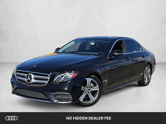 Black 2018 Mercedes-Benz E-Class Sedan Rear-Wheel Drive Automatic