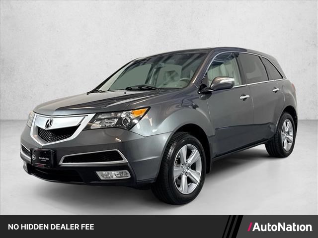White 2012 Acura MDX SUV / Crossover All-Wheel Drive 5-Speed Automatic