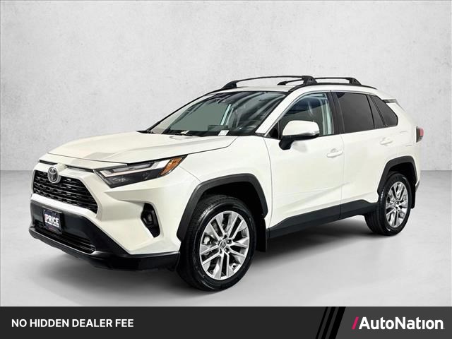 White (Blizzard Pearl) 2022 Toyota RAV4 SUV / Crossover All-Wheel Drive Automatic