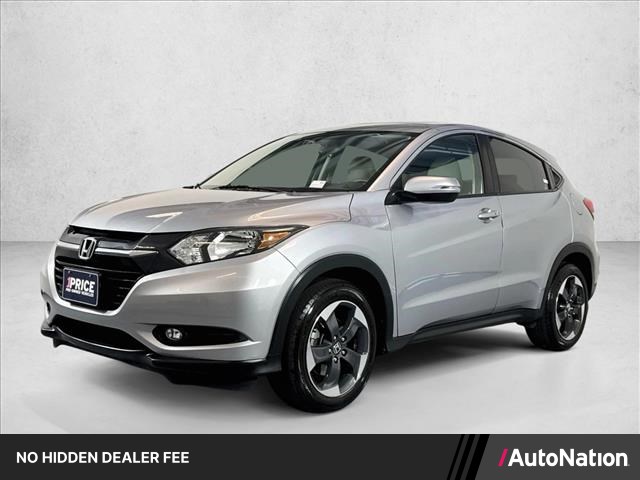 Lunar Silver Metallic 2018 Honda HR-V SUV / Crossover Front-Wheel Drive Automatic