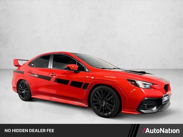 Ignition Red 2024 Subaru WRX Sedan All-Wheel Drive 6-Speed Manual