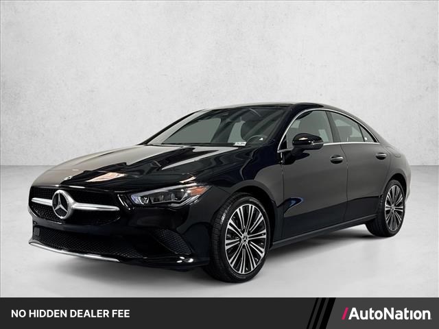 Night Black 2023 Mercedes-Benz CLA Coupe Front-Wheel Drive 7-Speed Automatic