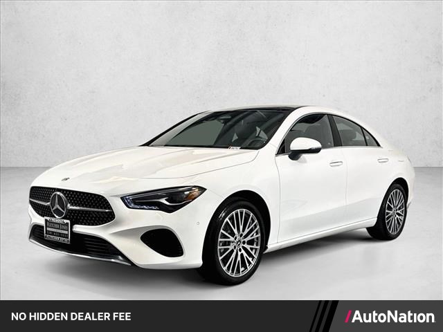 White 2026 Mercedes-Benz CLA Coupe All-Wheel Drive 8-Speed Automatic