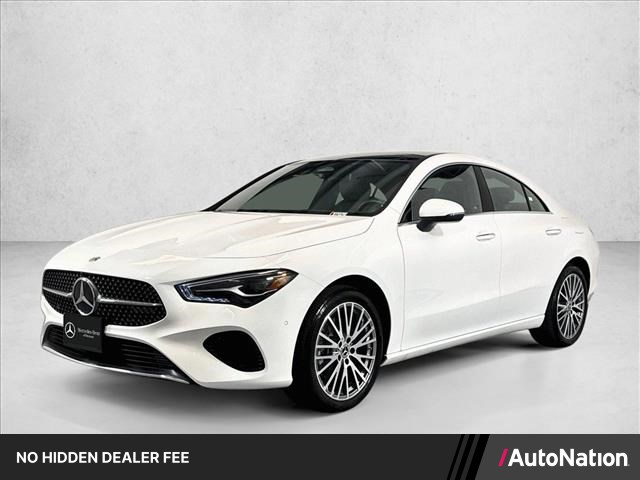Polar White 2026 Mercedes-Benz CLA Coupe All-Wheel Drive Automatic