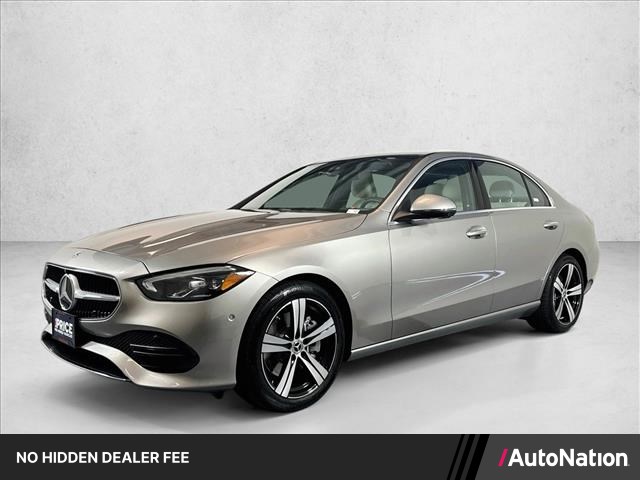 Mojave Silver Metallic 2024 Mercedes-Benz C-Class Sedan Rear-Wheel Drive Automatic