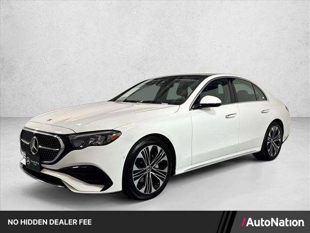 Polar White 2026 Mercedes-Benz E-Class Sedan Rear-Wheel Drive Automatic