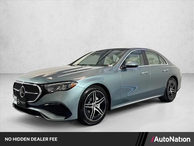 Verde Silver Metallic 2026 Mercedes-Benz E-Class Sedan Rear-Wheel Drive Automatic