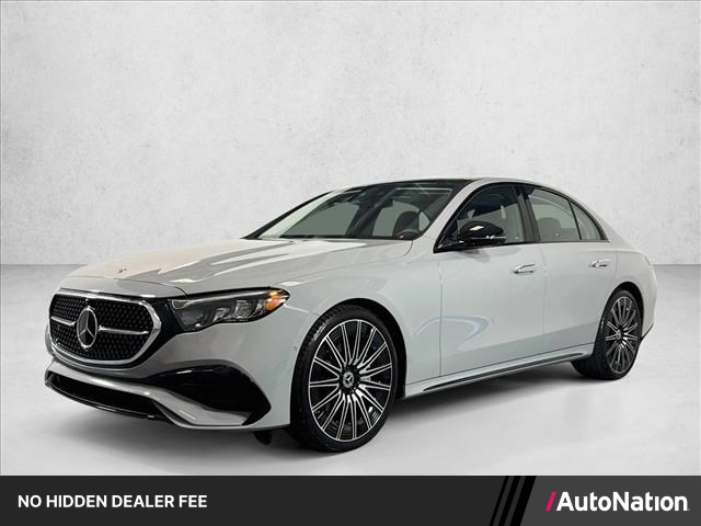 Gray (Manufaktur Alpine Grey) 2026 Mercedes-Benz E-Class Sedan All-Wheel Drive Automatic