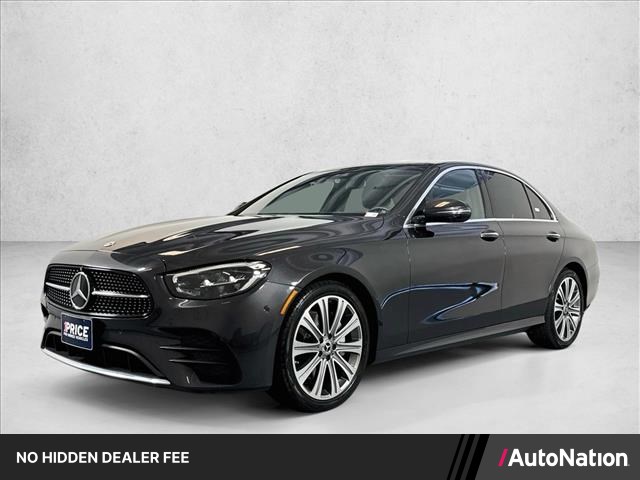 Gray (Graphite Grey Metallic) 2022 Mercedes-Benz E-Class Sedan Rear-Wheel Drive Automatic