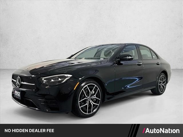 Black 2023 Mercedes-Benz E-Class Sedan All-Wheel Drive Automatic
