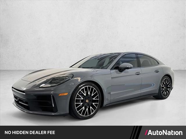 Gray (Slate Grey Neo) 2025 Porsche Panamera Sedan 8-Speed Automatic