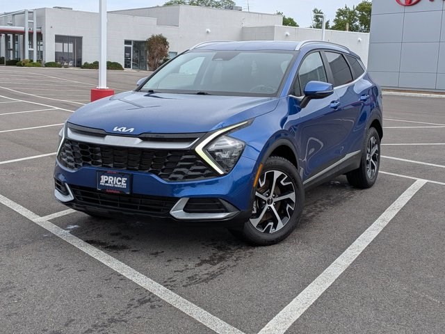 Sapphire Blue 2023 Kia Sportage SUV / Crossover All-Wheel Drive Automatic