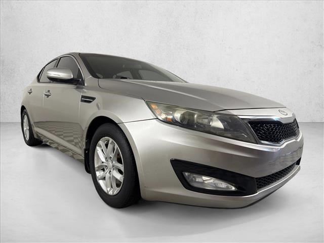 Satin Metal 2012 Kia Optima Sedan Front-Wheel Drive Automatic