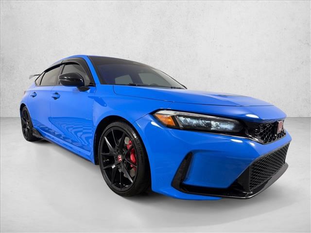 Boost Blue Pearl 2023 Honda Civic Type R Hatchback Front-Wheel Drive 6-Speed Manual