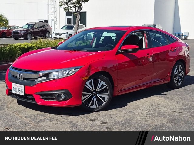 Rallye Red 2016 Honda Civic Sedan Front-Wheel Drive Automatic