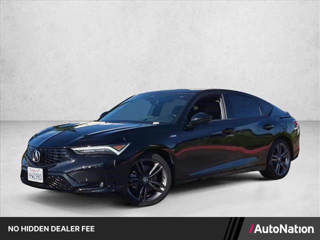 Black 2024 Acura Integra Hatchback Front-Wheel Drive Automatic