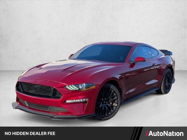 Ruby Red Metallic Tinted Clearcoat 2019 Ford Mustang Coupe Rear-Wheel Drive 6-Speed Manual