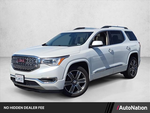 White Frost Tricoat 2017 GMC Acadia SUV / Crossover Four-Wheel Drive 6-Speed Automatic