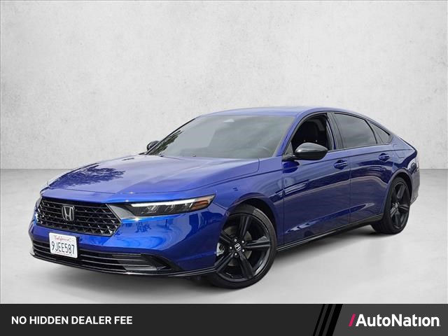 Still Night Pearl 2023 Honda Accord Hybrid Sedan Front-Wheel Drive Automatic