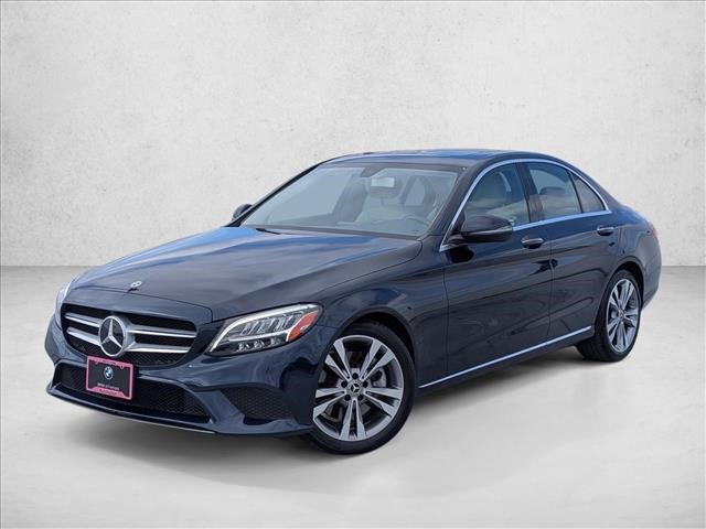 Lunar Blue Metallic 2019 Mercedes-Benz C-Class C 300 RWD Sedan Rear-Wheel Drive Automatic
