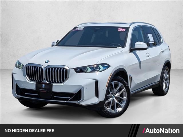 Alpine White 2026 BMW X5 SUV / Crossover Rear-Wheel Drive Automatic