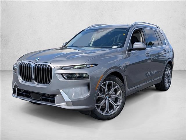 Gray (Skyscraper Grey Metallic) 2026 BMW X7 xDrive40i SUV / Crossover All-Wheel Drive Automatic