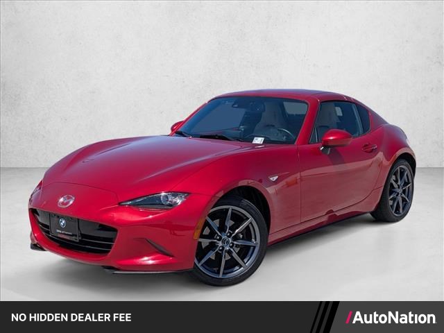 Soul Red Metallic 2017 Mazda MX-5 Miata Convertible Rear-Wheel Drive Automatic