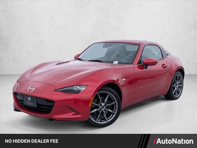 Soul Red Metallic 2017 Mazda MX-5 Miata RF Grand Touring RWD Convertible Rear-Wheel Drive Automatic
