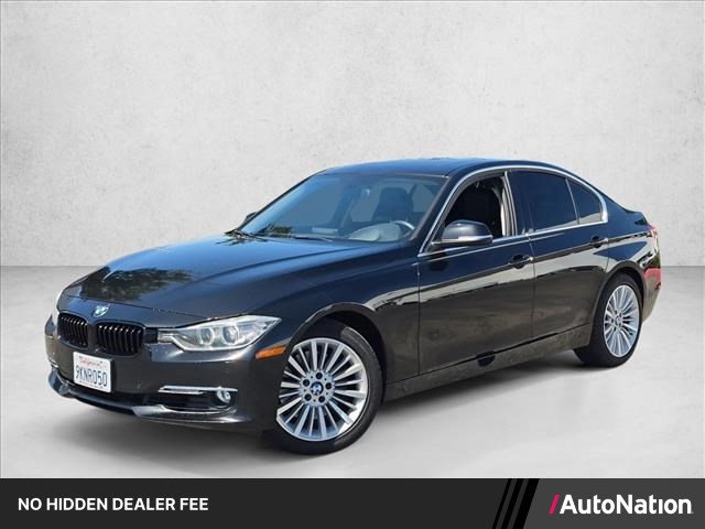 Jet Black 2013 BMW 3 Series Sedan All-Wheel Drive Automatic