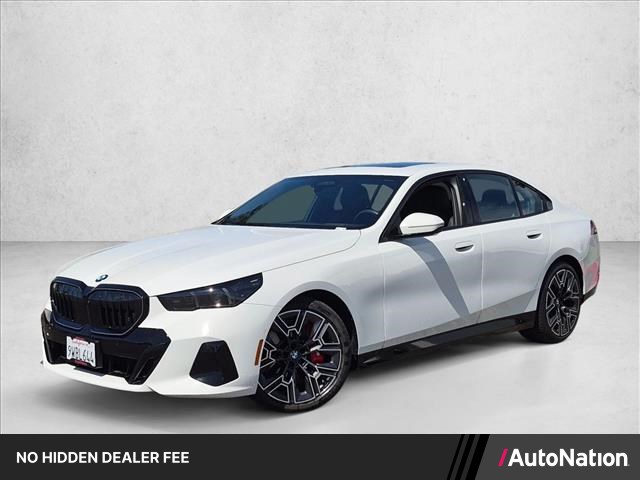 Alpine White 2026 BMW 5 Series Sedan All-Wheel Drive Automatic