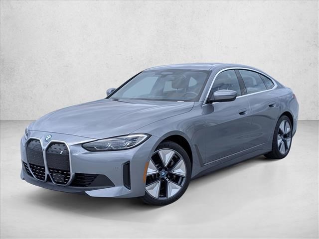Gray (Skyscraper Grey Metallic) 2024 BMW i4 eDrive35 Gran Coupe FWD Sedan Rear-Wheel Drive Automatic