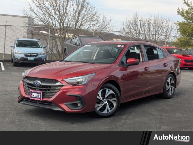 Crimson Red Pearl 2023 Subaru Legacy Premium AWD Sedan All-Wheel Drive Automatic