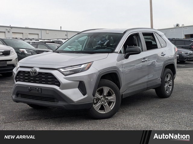 Silver Sky Metallic 2025 Toyota RAV4 Hybrid LE AWD SUV / Crossover All-Wheel Drive Automatic