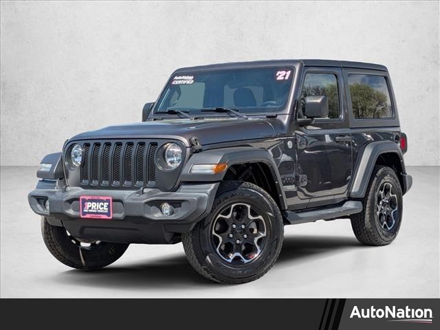 Gray (Granite Crystal Metallic Clearcoat) 2021 Jeep Wrangler Sport S 4WD SUV / Crossover Four-Wheel Drive 8-Speed Automatic