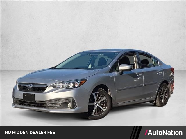 Ice Silver Metallic 2020 Subaru Impreza Sedan All-Wheel Drive Automatic