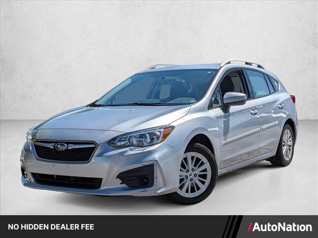 Ice Silver Metallic 2017 Subaru Impreza Hatchback All-Wheel Drive Automatic
