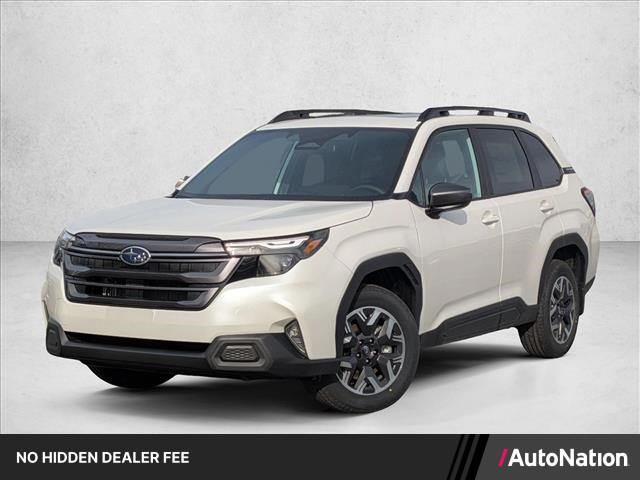 Crystal White Pearl 2026 Subaru Forester SUV / Crossover All-Wheel Drive Continuously Variable Transmission