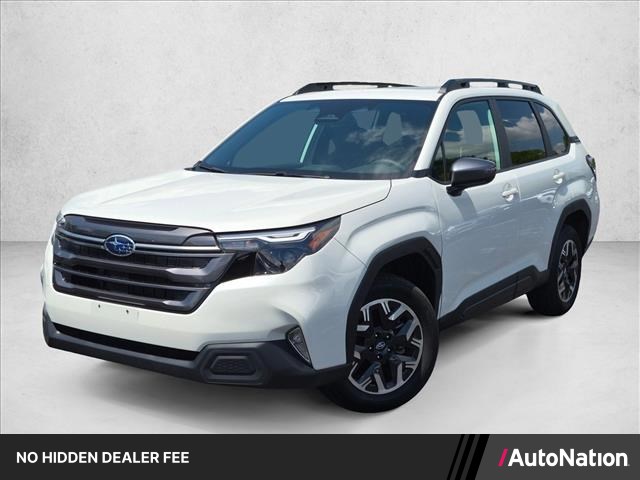 Crystal White Pear 2026 Subaru Forester SUV / Crossover All-Wheel Drive Continuously Variable Transmission