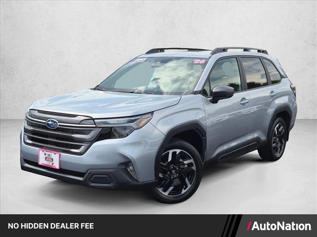 Ice Silver Metallic 2026 Subaru Forester SUV / Crossover All-Wheel Drive Continuously Variable Transmission