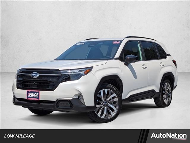 Crystal White Pear 2026 Subaru Forester Touring Crossover AWD SUV / Crossover All-Wheel Drive Continuously Variable Transmission
