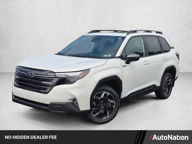 Crystal White Pearl 2026 Subaru Forester Hybrid SUV / Crossover All-Wheel Drive Continuously Variable Transmission