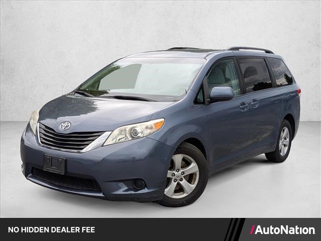 Shoreline Blue Pearl 2014 Toyota Sienna LE 7-Passenger Auto Access Seat Minivan Front-Wheel Drive Automatic