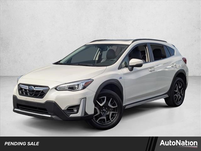 Crystal White Pearl 2023 Subaru Crosstrek Hybrid AWD SUV / Crossover All-Wheel Drive Automatic