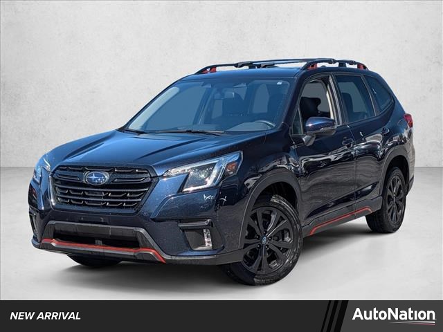 Dark Blue Pearl 2022 Subaru Forester Sport Crossover AWD SUV / Crossover All-Wheel Drive Automatic