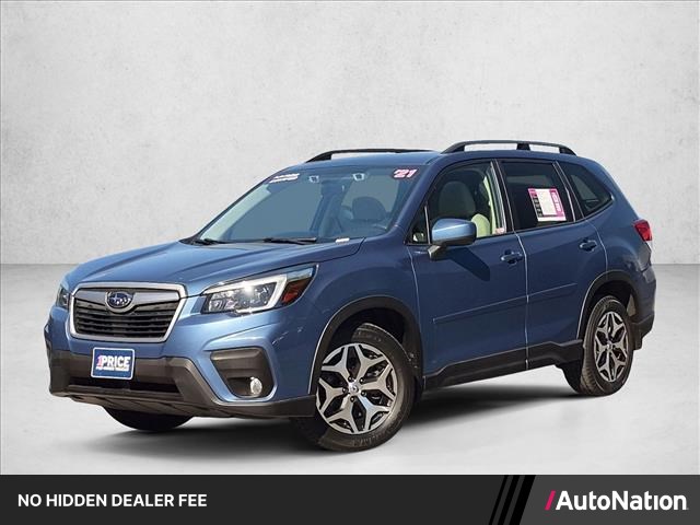 Horizon Blue Pearl 2021 Subaru Forester SUV / Crossover All-Wheel Drive Automatic