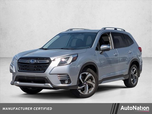 Ice Silver Metallic 2024 Subaru Forester Touring Crossover AWD SUV / Crossover All-Wheel Drive Continuously Variable Transmission