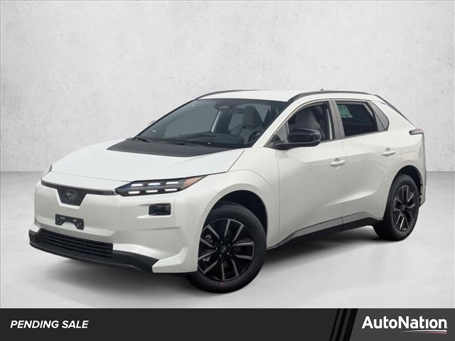 Cosmic White Pearl 2026 Subaru Solterra Premium AWD SUV / Crossover All-Wheel Drive Automatic