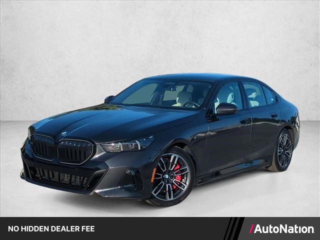 Gray (Dark Graphite Metallic) 2026 BMW 5 Series Sedan All-Wheel Drive Automatic