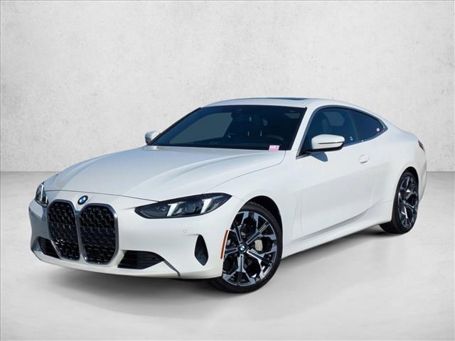 Alpine White 2025 BMW 4 Series 430i Coupe RWD Coupe Rear-Wheel Drive Automatic