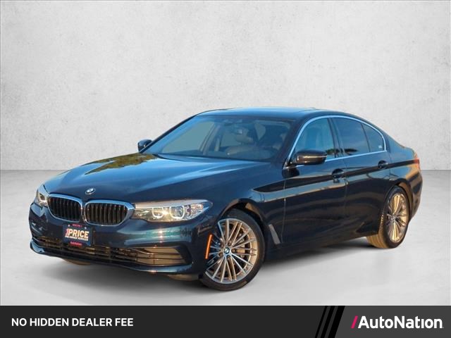 Imperial Blue Metallic 2019 BMW 5 Series 540i Sedan RWD Sedan Rear-Wheel Drive Automatic